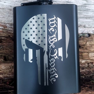 8oz We the People Stainless Steel Flask 8oz We the People Stainless Steel Flask