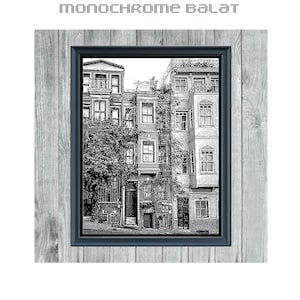 Monochrome Balat - Monochrome Needlework Pattern - Pattern Keeper Compatible