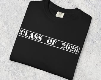 Class of 2029 T-shirt | Comfort Colors | Graduation Tee, Senior Year