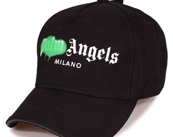 Gorra Palm Angels, Logo milano rociado, outfits streetwear