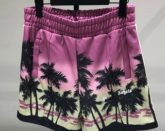 Palm Angels shorts, shorts voor hem, Designer zomeroutfits, zwemshorts, strandshorts