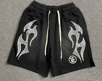 Hellstar studioshorts, shorts voor hem, streetwearshorts