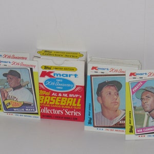 1982 Topps K-Mart Baseball MVP 2 Complete Factory Sets (44 cards each)