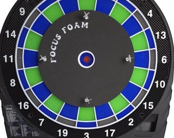 Bull Trainer Soft Tip Pad | Focus Your Aim Score Board | Dart Board Accessories For Gaming Room | Gift For Dart Board Lovers | Size 15.5"
