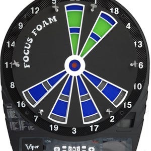 Soft Tip Cricket Trainer Enhance Scoring Experience | Durable Dart Board Accessories | Made From High Grade Foam | 15.5" Focus Foam | Gifts