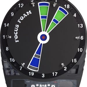 Soft Tip 20,19,18 Trainer (15.5&quot;) | For Any 15.5&quot; Soft Tip Dart Board | Focus Your Aim | Tip Pad | Dart Supply | Dart Board Product