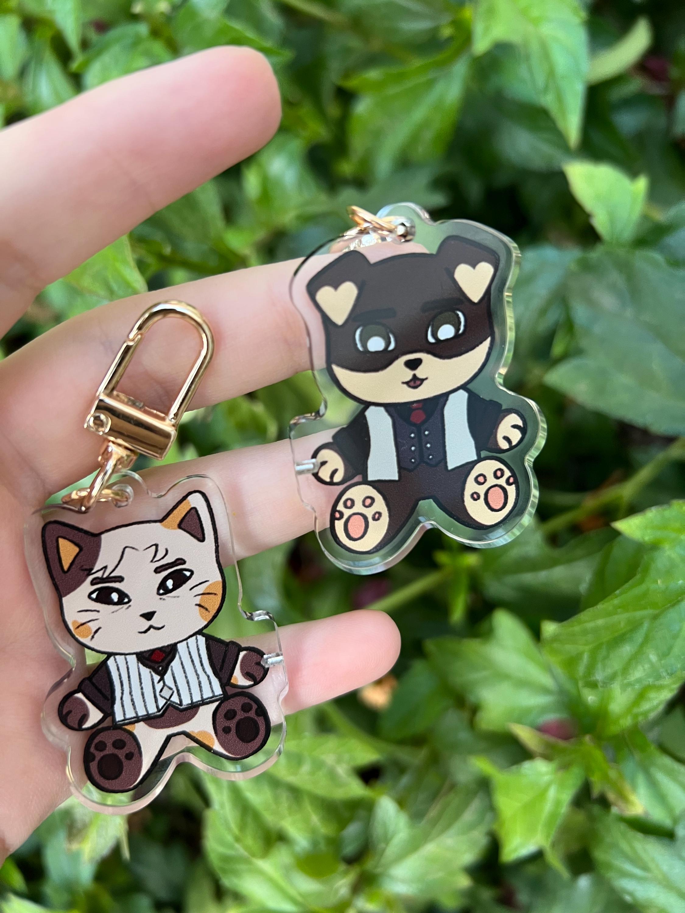 Jayvik Puppy and Kitty Connectable Magnetic Paw Holding Acrylic ...