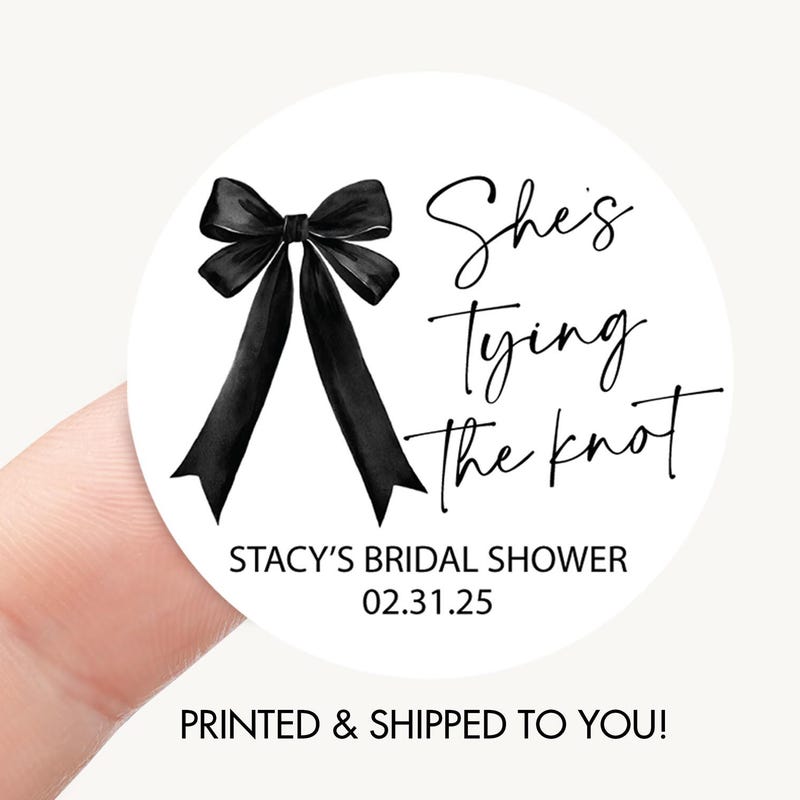 Tying the Knot Candle Favor Etsy