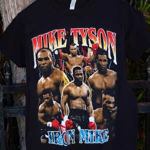 Boxing Legend Graphic Tee – Iron Mike Vintage Style Knockout Shirt