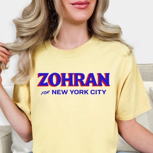Mayor Mamdani Shirt, Zohran for NYC, Zohran Mamdani for Mayor Tee, Vote Zohran Rank Zohran T shirt, Democratic Socialists of America