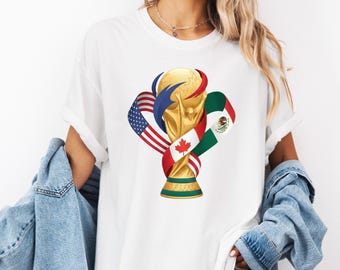North America Soccer DTF Transfer Ready to Press, Three Nations Football Cup DTF Transfer