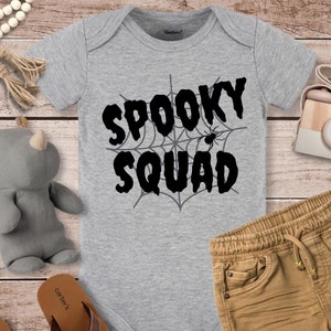 Spooky Squad, First Time Mom Gift, Halloween Baby Clothes, Baby First Halloween, Pumpkin Baby Shirt, Newborn Gifts, Baby Gift, ONESIES®Brand