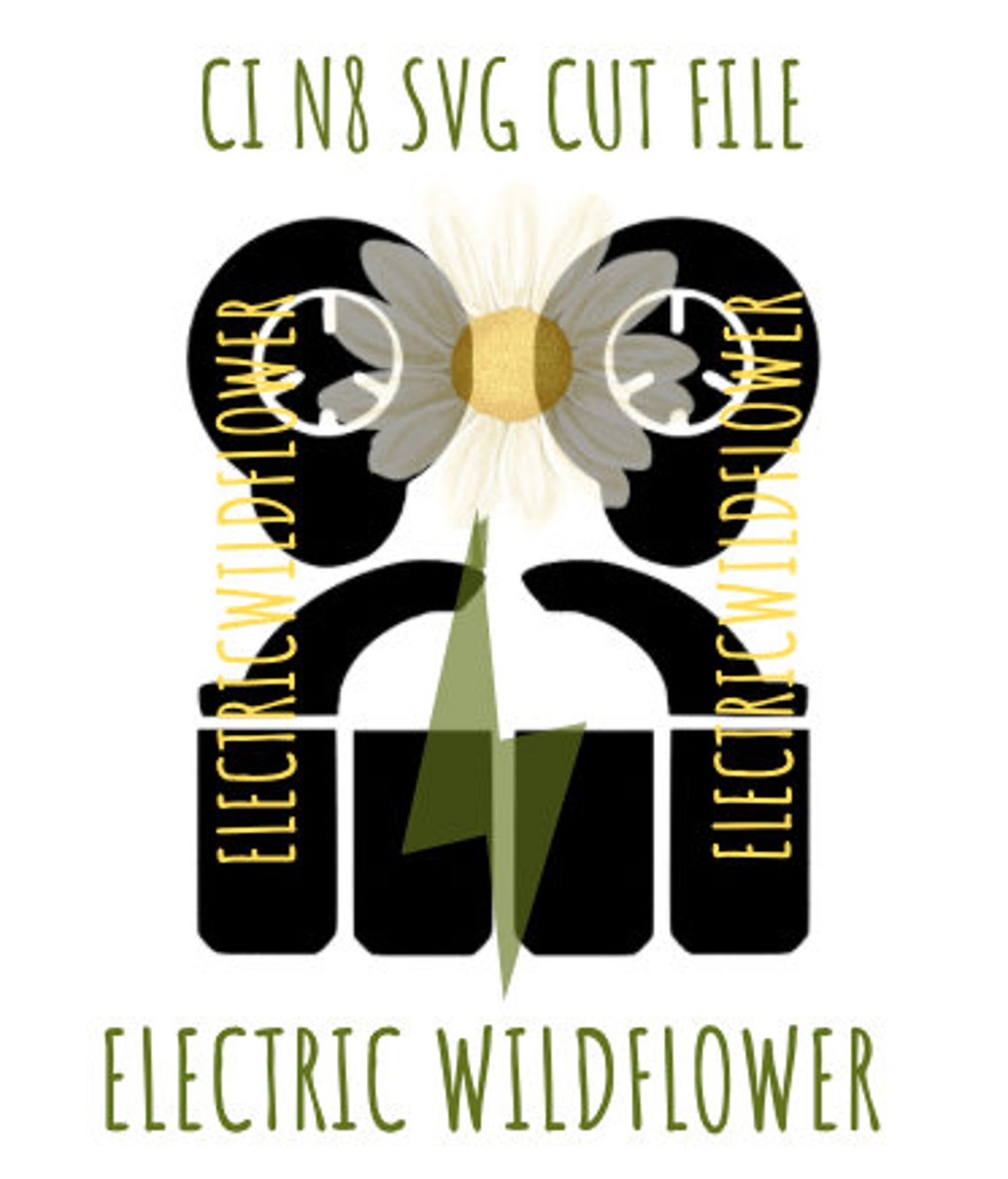 CI N8 SVG Cut File for Cochlear Implant Skins - Etsy