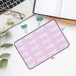 Personalized Name Desk Mat, xl Large Mouse Pad, Custom Name Desk Mat, Desk Pad, Personalized Desk Mat Aesthetic, Custom Mouse Pad Gift