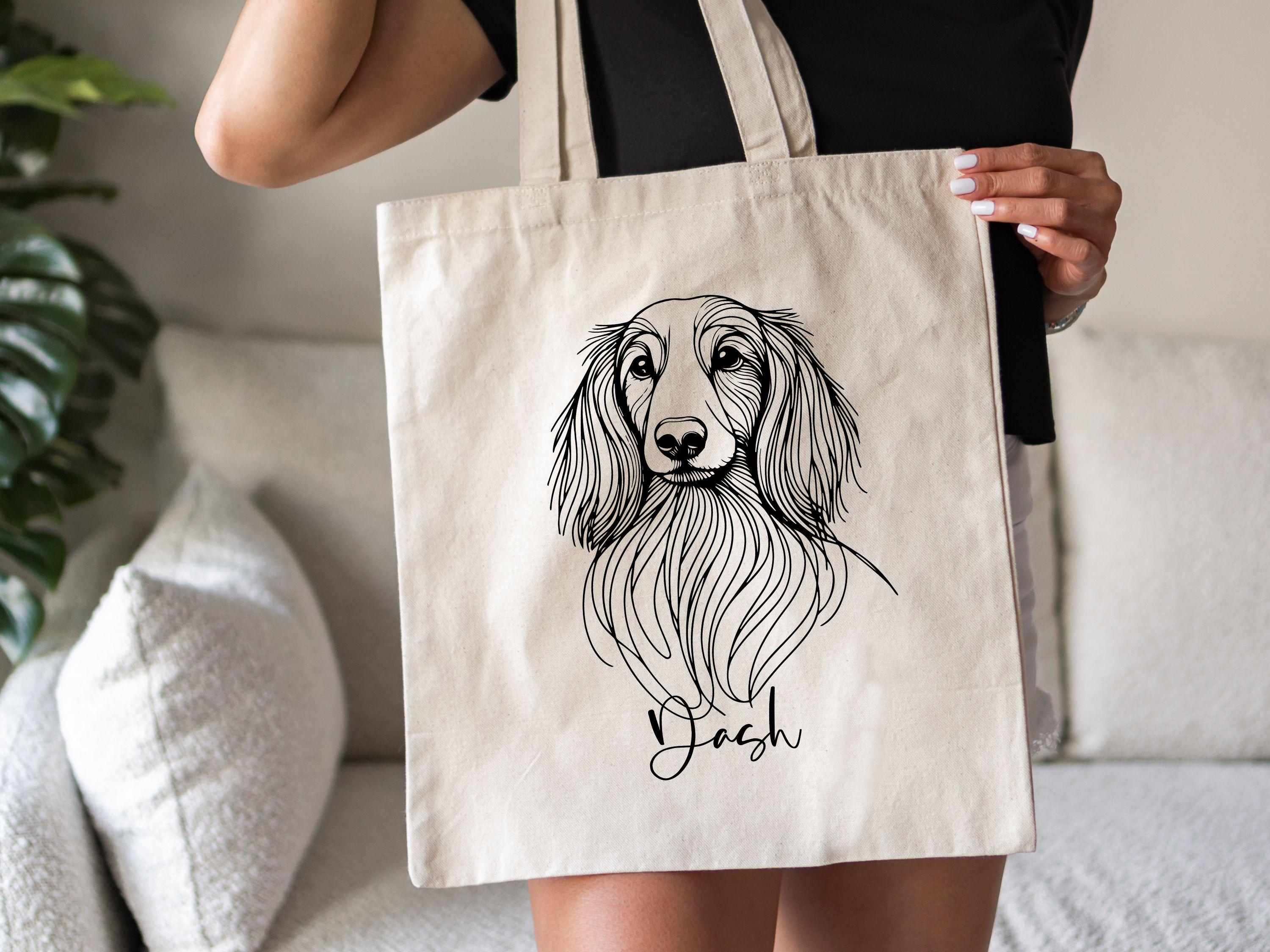 Dachshund Tote Bag - Etsy