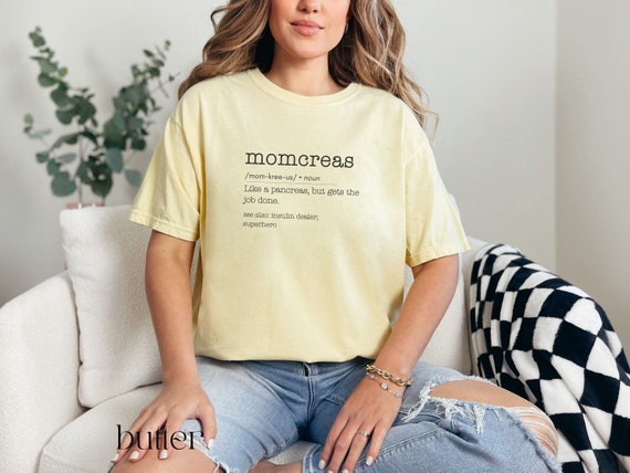 Momcreas Type 1 Diabetes Shirt for T1D Mom,Diabetes Awareness T-Shirt,Diabetes Support Tee,T1D Shirt,Diabetic Shirt,Diabetes Shirt