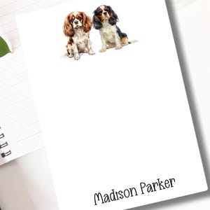 Personalized Name Notepad, Dog Notepad, Personalized Post-it® Notes Pads for Dog Lover Gift, Custom Dog Sticky Notes, Personalized Dog Notes