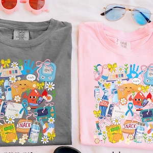 Diabetes Gifts for Type 1 Diabetics, Diabetic Warrior Shirt for Kids, Diabetes Awareness Crewneck Shirt for Child, Diabetes Supplies Collage