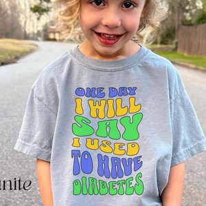 Diabetes Gifts for Type 1 Diabetics, Diabetic Warrior Shirt for Kids, Diabetes Awareness Crewneck Shirt for Child, Youth Diabetes Shirt