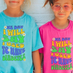Diabetes Gifts for Type 1 Diabetics, Diabetic Warrior Shirt for Kids, Diabetes Awareness Crewneck Shirt for Child, Youth Diabetes Shirt