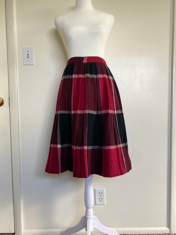 Vintage 50s/60s Pleated Circle Skirt