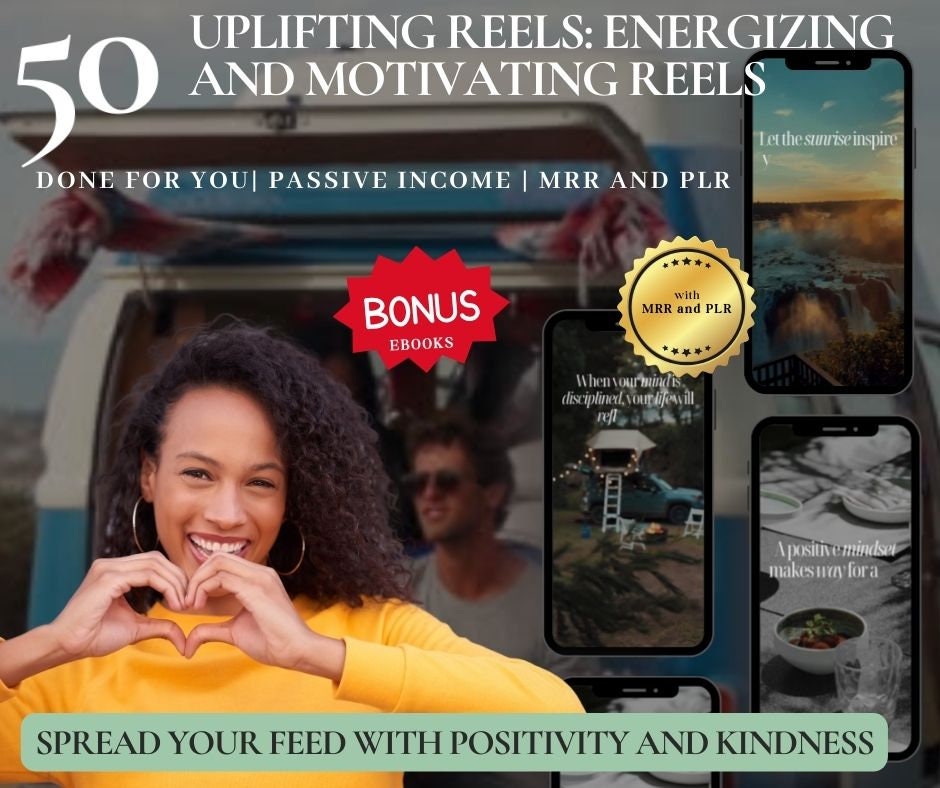 store product block Faceless Marketing  Motivational Reels, Master Resell Rights Plr ,Passive Profit Income, Done For you, MRR and Plr Videos poster