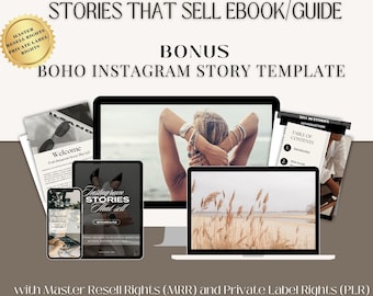 Stories That Sell eBook/guide with Master Resell Rights (MRR) and Private Label Rights (PLR) - A Done-for-you Digital Product