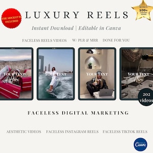 Rich luxury women reels Luxury rich women reels for instagram , Reels for tiktok instagram Instant Download Master Resell Rights, Travel image 3