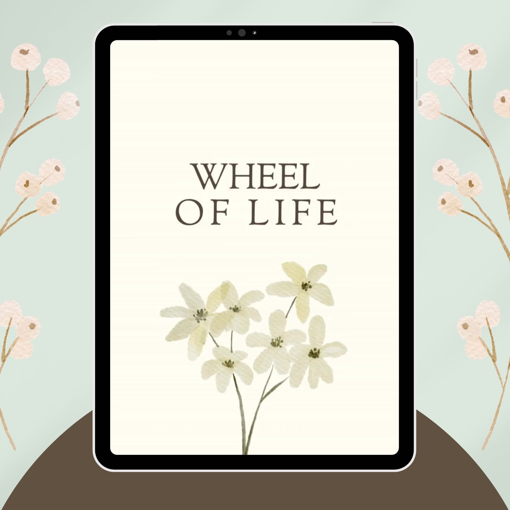 Wheel of Life Worksheet Template Wheel of Life Printable Planner Wheel ...