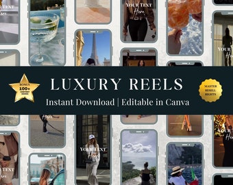 Rich luxury women reels  Luxury rich women reels for instagram  , Reels for tiktok instagram Instant Download Master Resell Rights, Travel