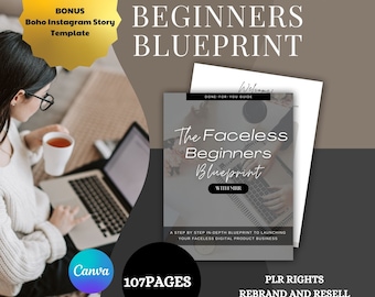 Faceless Digital Marketing Guide: Done for You with Master Resell Rights MRR), Private Label Rights (PLR), Faceless Freebie/Lead Magnet, DFY