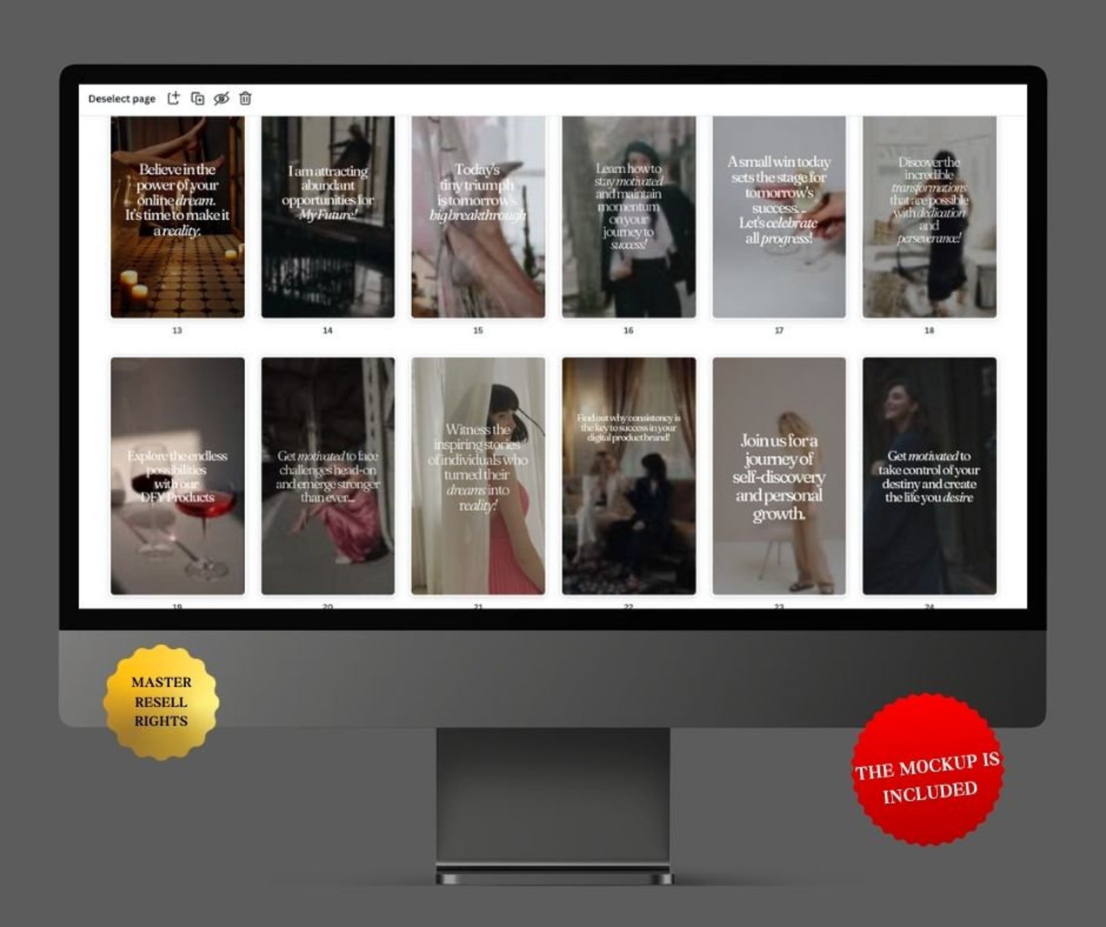 Instagram Motivational &amp; Inspiring Aesthetic Reels With Master Resell Faceless Instagram ...