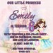 Printable Princess Birthday Card Template 5x7 Editable Photoshop ...