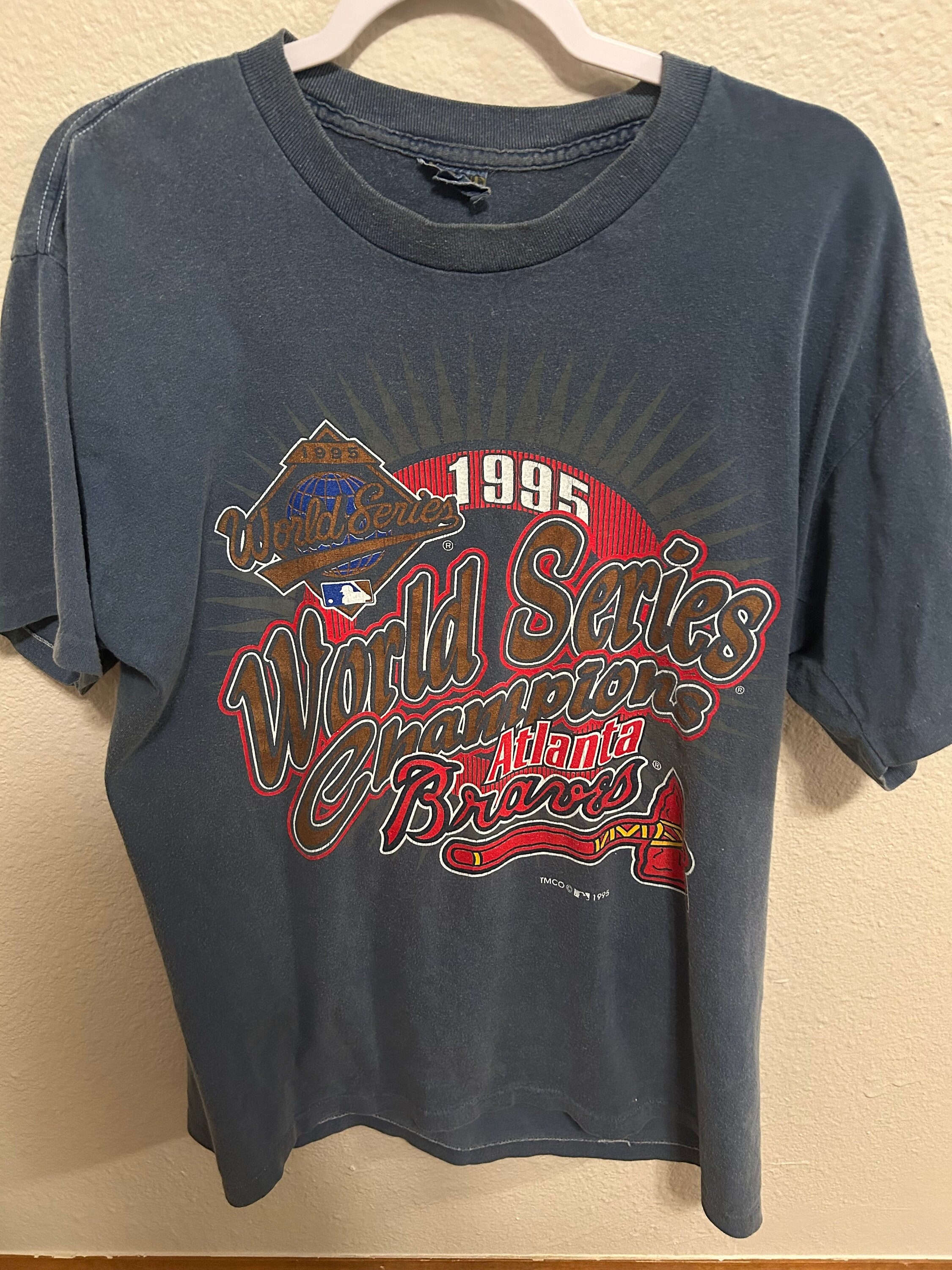 Official atlanta Braves '47 Women'S 1995 World Series Champions Vibe Check  Vintage shirt, hoodie, sweater, long sleeve and tank top