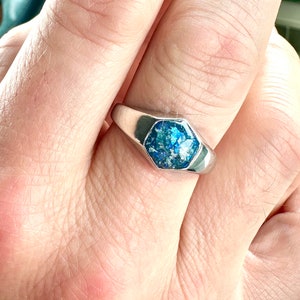 Crematie Memory Ashes Ringen & Sieraden Heren Sterling Zilver
