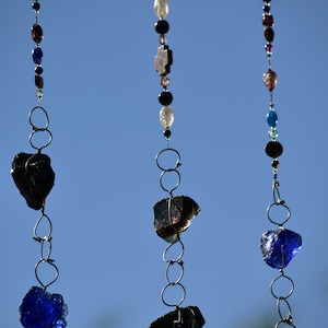 Free US Shipping / Handmade Rain Chain Hanging Decor / Personalized art