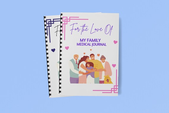 Medical Journal That Keeps You Ready | Digital, Physical, or Bundle | Caregiver & College Health Organizer | Fillable PDF and Booklet