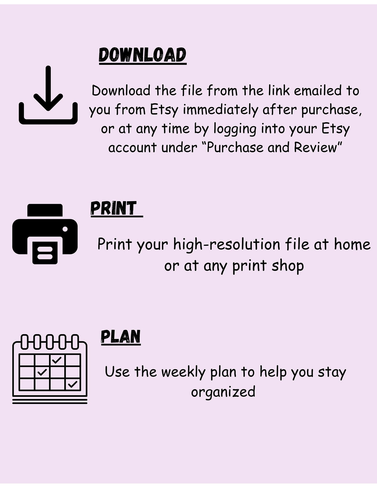 Weekly Schedule Template, Weekly Planner Printable, Homeschool Weekly ...