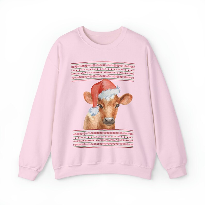 Cute Cow Ugly Christmas Sweater Gift for Cow Lovers Etsy