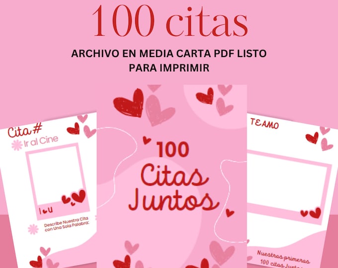 100 Citas Juntos | PDF | - Etsy México
