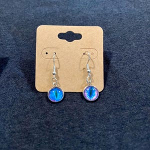Colorful Dragon Eye Earrings