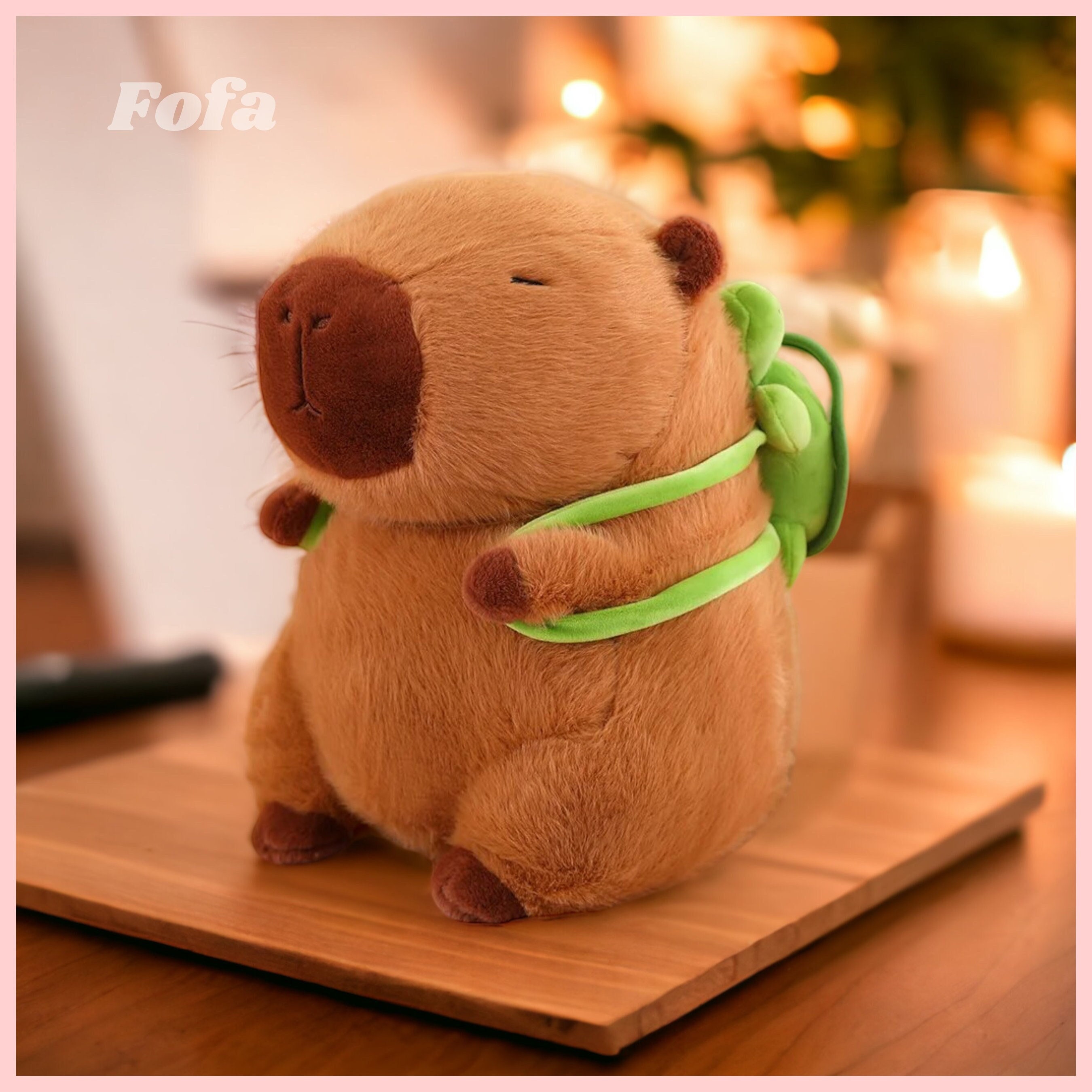 Poupée en Peluche Capybara, Jouets en Peluche Capybara de Simulation,  Mignons Capybara en Peluche Douce Et Confortable, Jouet Capybara Cadeau