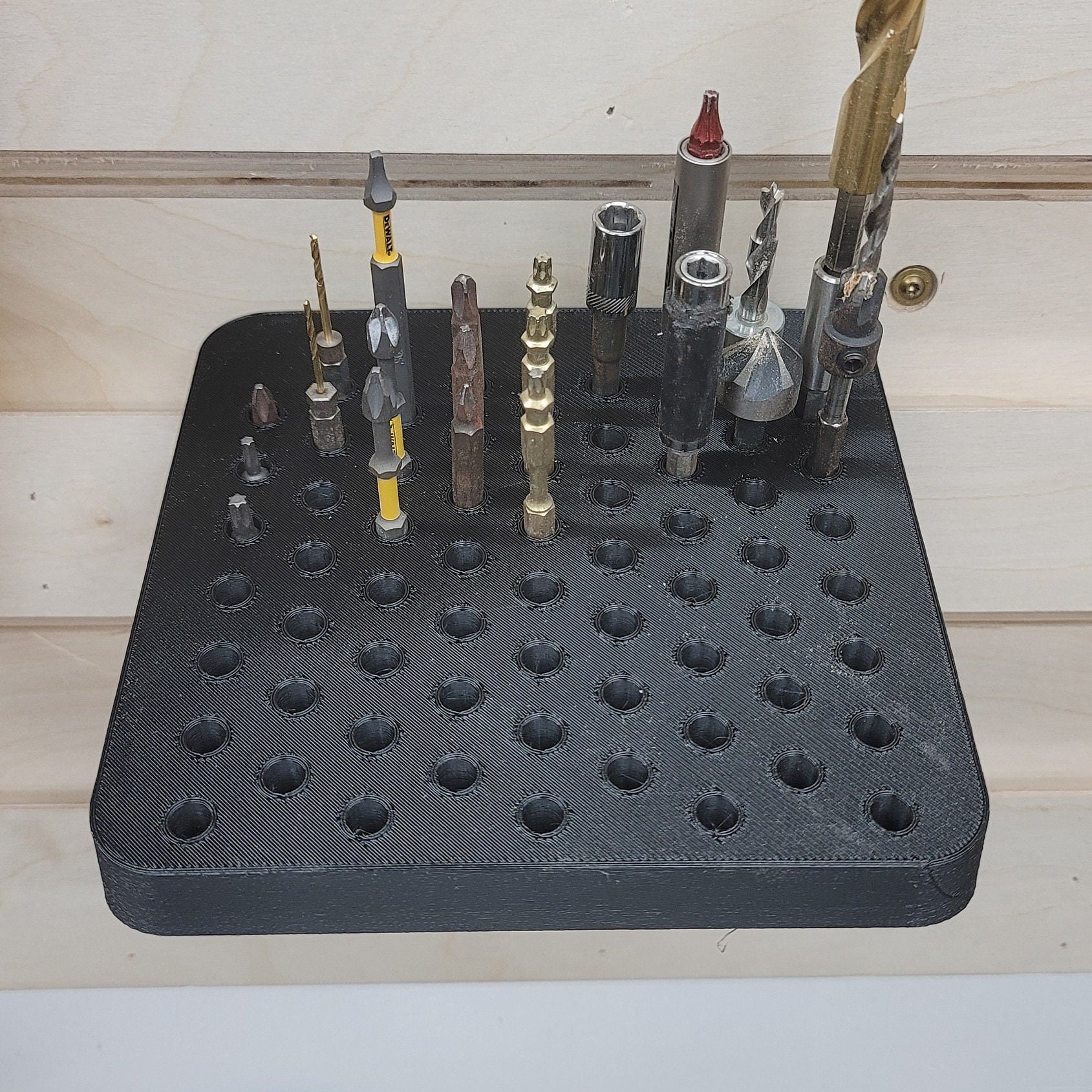 Jumbo Bit Rack French Cleat Bit Rack - Etsy