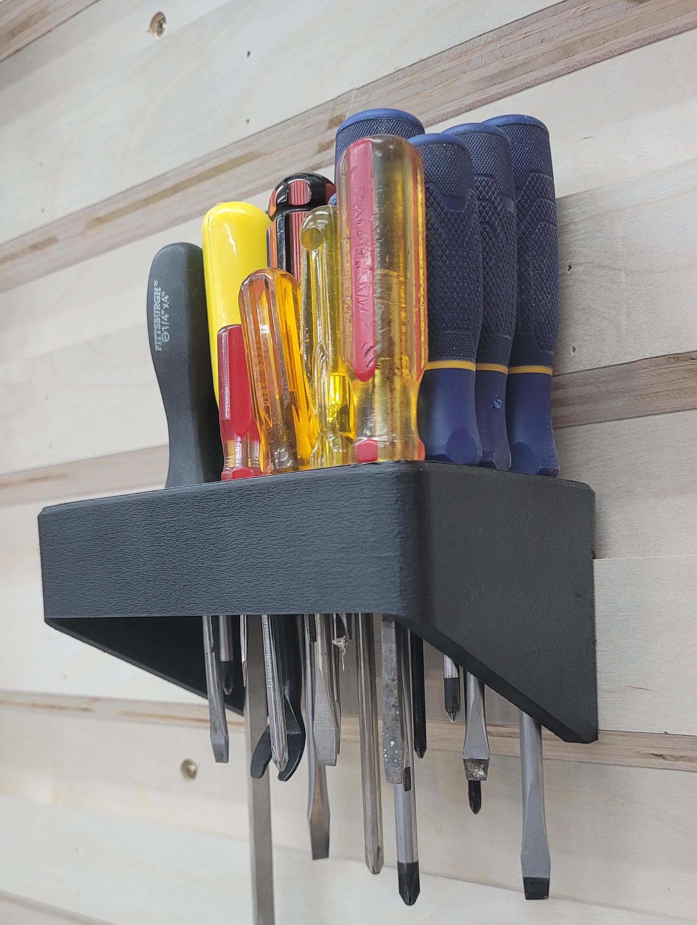French Cleat Screwdriver Rack Etsy