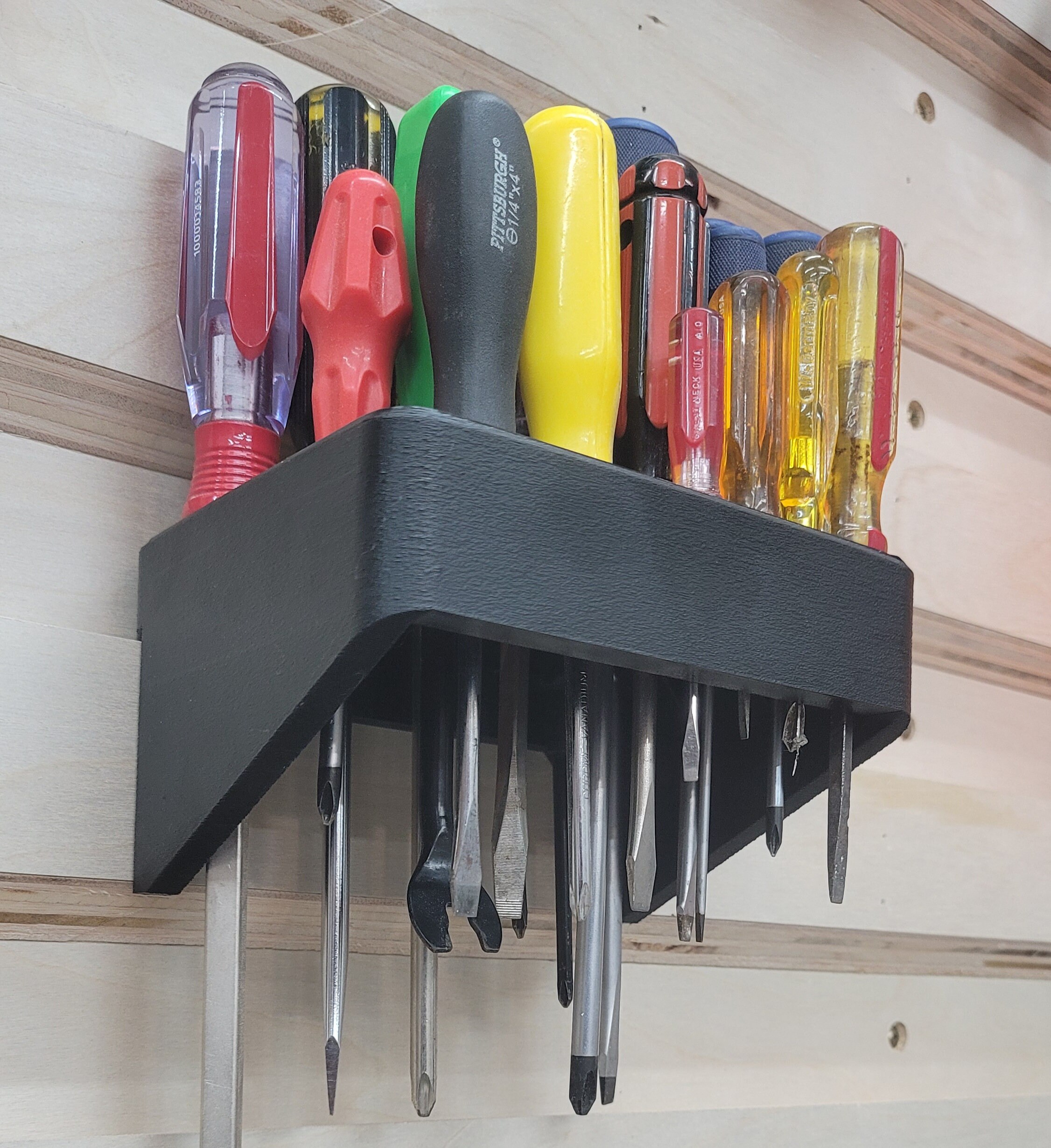 French Cleat Screwdriver Rack Etsy