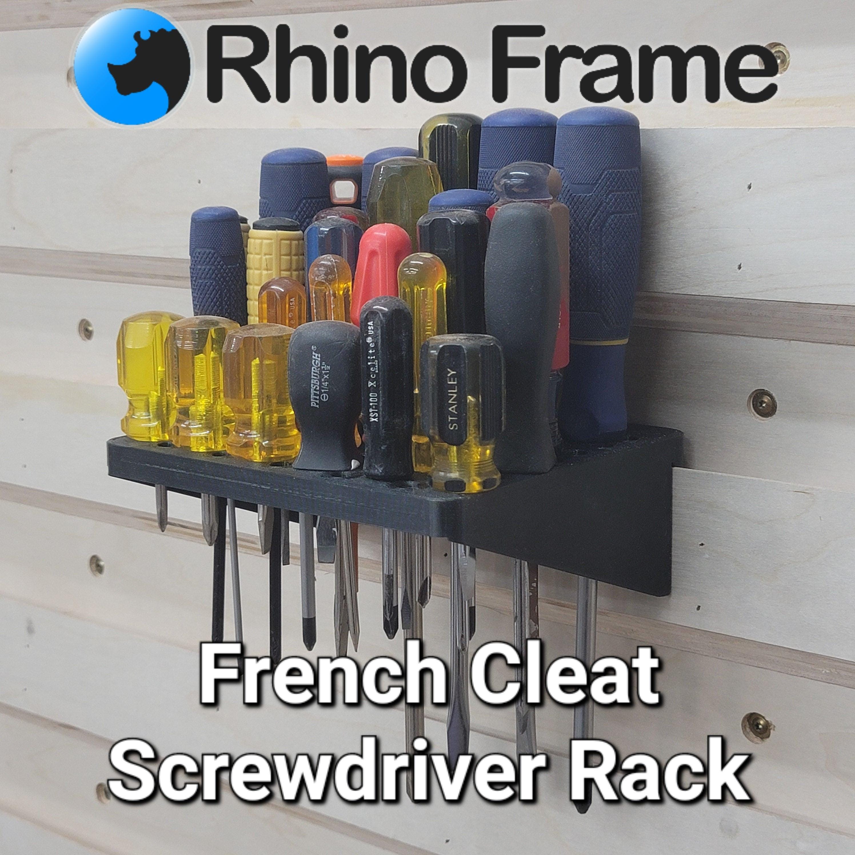 French Cleat Screwdriver Rack - Etsy