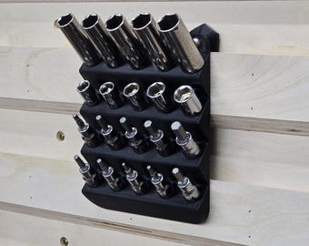 French Cleat 3/8" Socket Rack