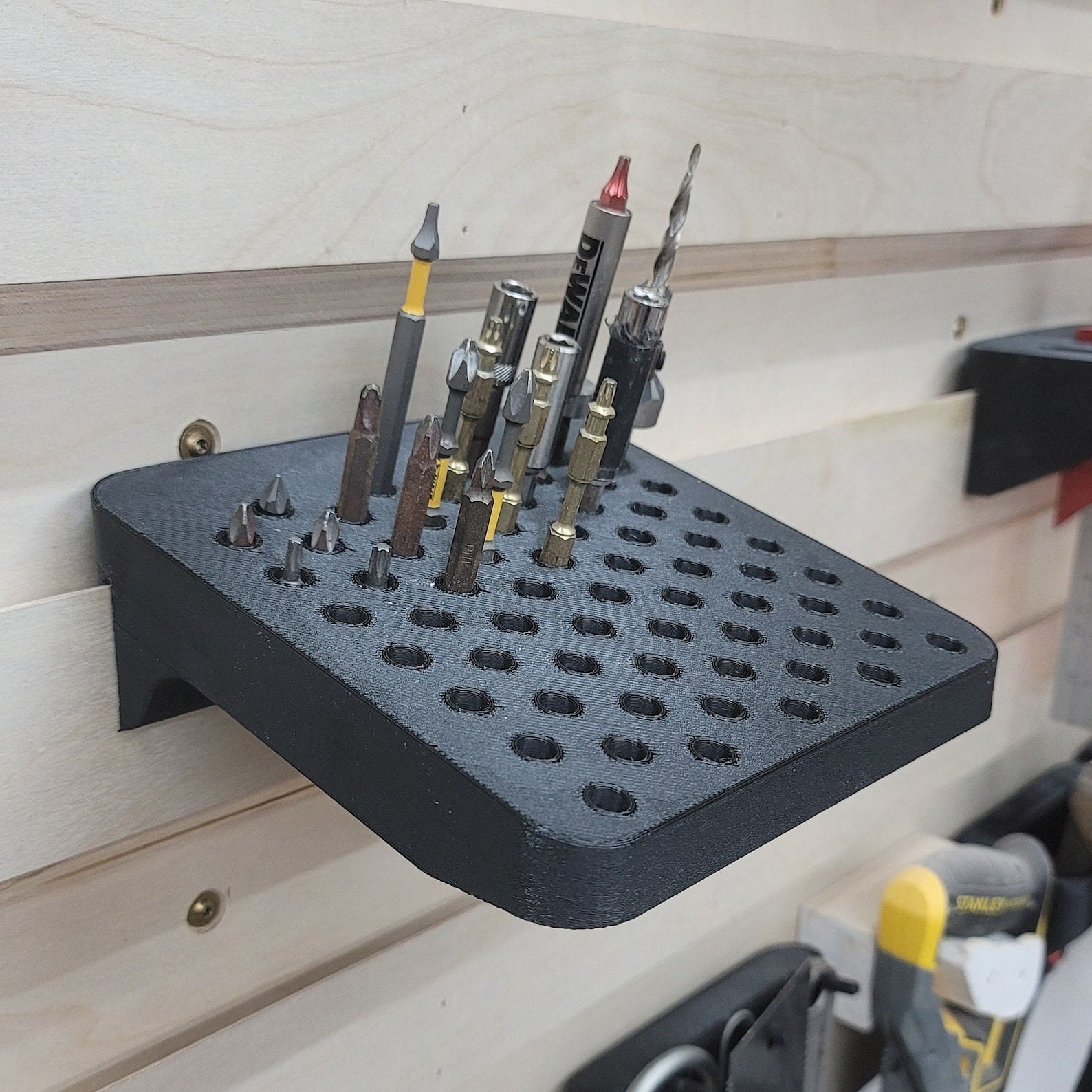 French Cleat Bit Rack - Etsy