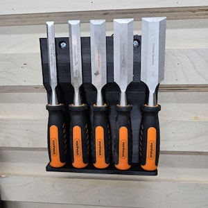 French Cleat Magnetic Chisel Rack