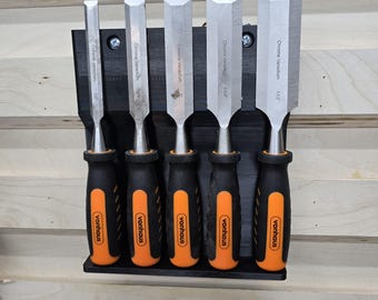 French Cleat Magnetic Chisel Rack